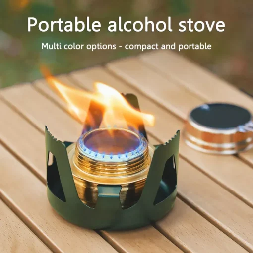 Portable Mini Alcohol Stove Burner - Image 2