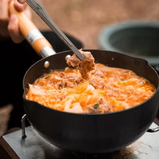 Titanium Clip Outdoor Camping BBQ Tongs - Image 3