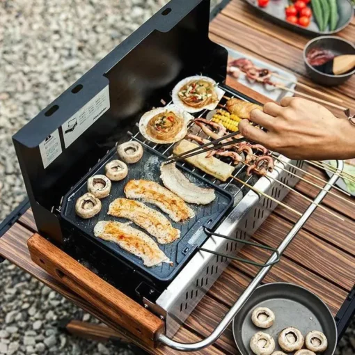 Folding Camping Non-stick Frying Pan - Image 6