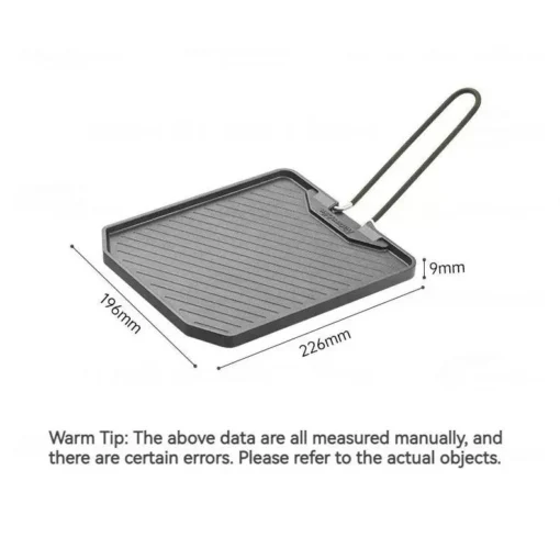 Folding Camping Non-stick Frying Pan - Image 7