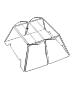 Portable Collapsible Stainless Steel BBQ Grill Set