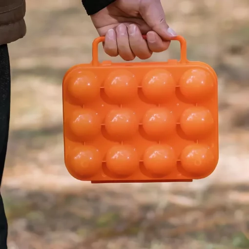Portable Egg Storage Box – 6/12 Grid Options for Camping, Picnic, and BBQ - Image 4