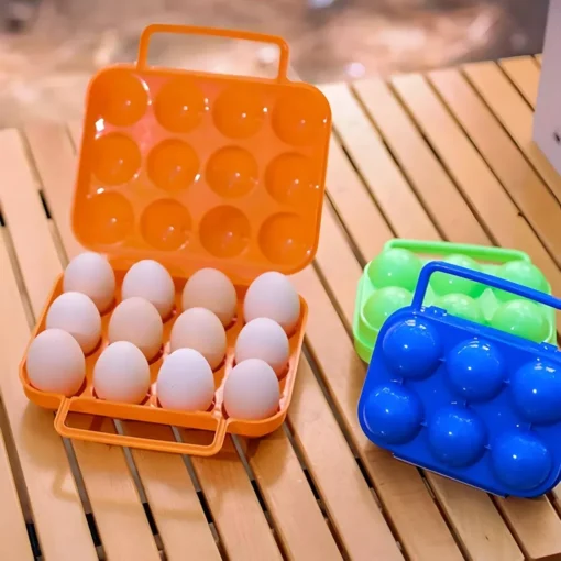 Portable Egg Storage Box – 6/12 Grid Options for Camping, Picnic, and BBQ - Image 5