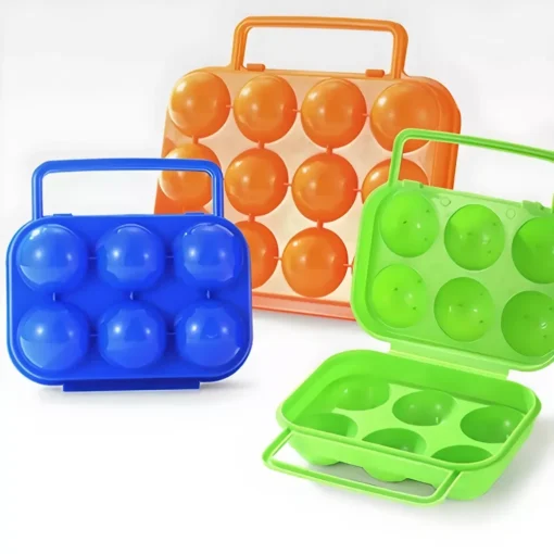 Portable Egg Storage Box – 6/12 Grid Options for Camping, Picnic, and BBQ - Image 6