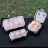 Shockproof Portable Egg Holder – 3/4/8 Grids Transparent Kitchen Container