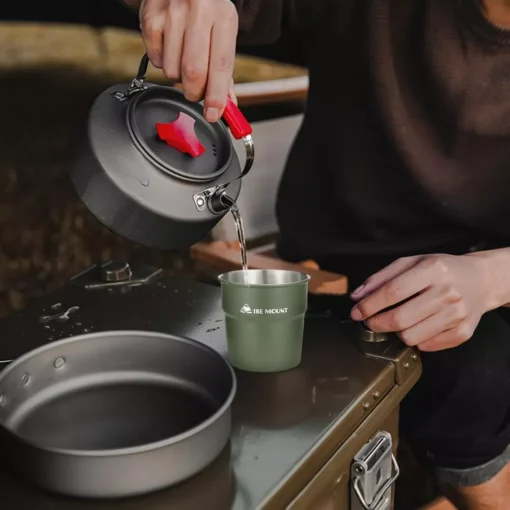 Portable 300ml Stainless Steel Camping Cup - Image 2