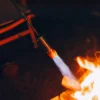 High-Power Outdoor Camping Flame Gun