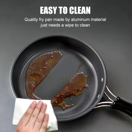 Ultralight Foldable Handle Camping Skillet - Image 3