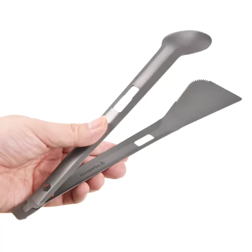 Titanium Multi-Use Camping Utensil Set - Image 2