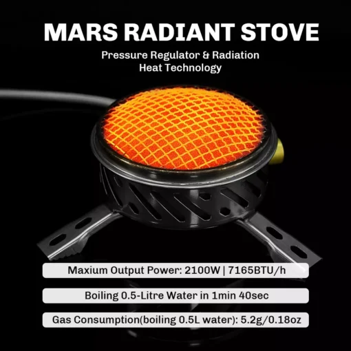 Compact Windproof Heat Exchanger Camping Stove System - Image 3