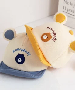 Adorable Bear Ear Baby Baseball Cap