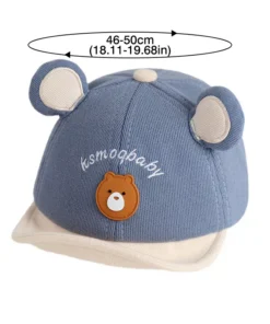 Adorable Bear Ear Baby Baseball Cap
