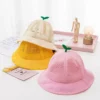 Korean Baby Summer Mesh Bucket Hat – Breathable Sprout Cap for Kids