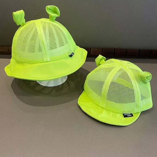 Green Cartoon Baby Hat - Image 7