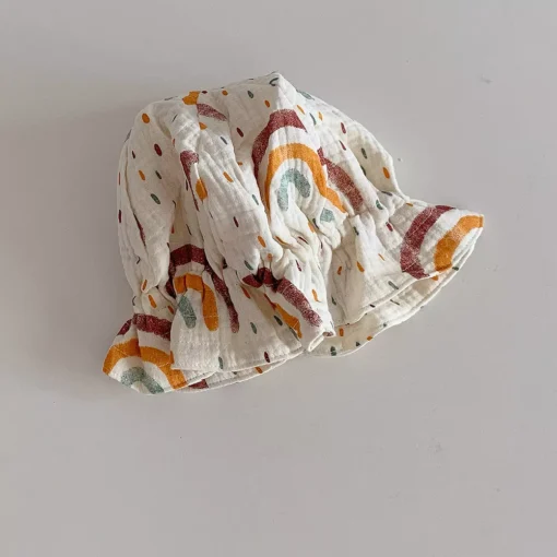 Korean Style Baby Bucket Hat - Image 10