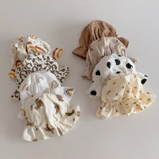 Korean Style Baby Bucket Hat - Image 2