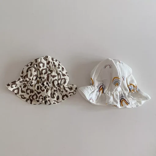 Korean Style Baby Bucket Hat - Image 8