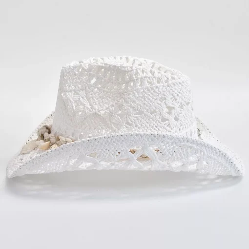 Summer Hand Woven Straw Hat for Women - Image 10
