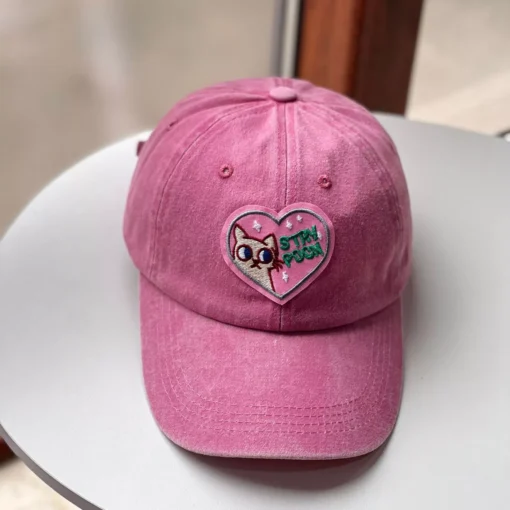 2PCS Cartoon Love Baseball Caps - Image 5