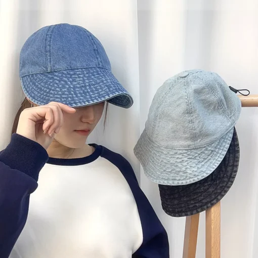 Summer Wide Brim Foldable Sunshade Fisherman Hat for Women - Image 5