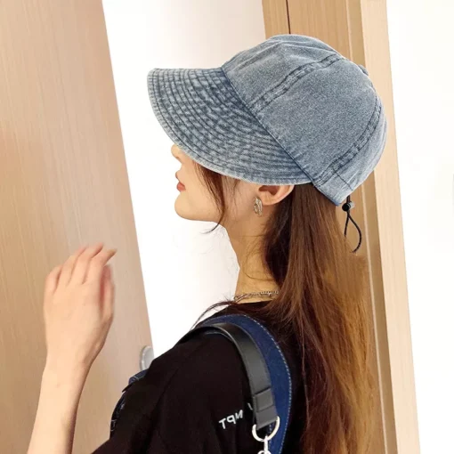 Summer Wide Brim Foldable Sunshade Fisherman Hat for Women - Image 3