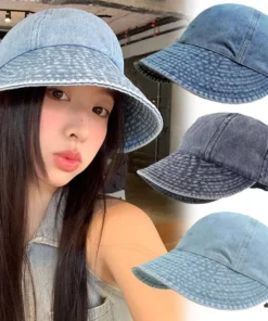 Summer Wide Brim Foldable Sunshade Fisherman Hat for Women