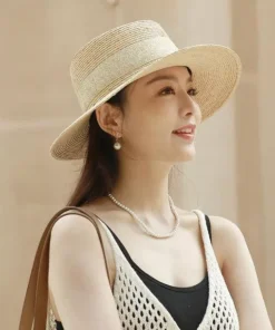 Women’s Stylish Foldable Straw Sun Hat