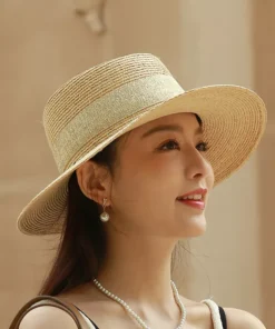 Women’s Stylish Foldable Straw Sun Hat