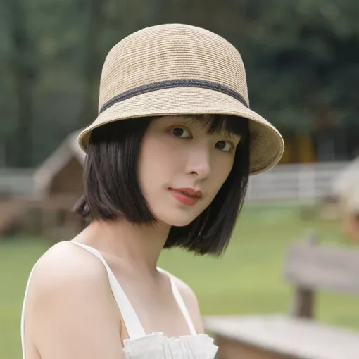Women’s Summer Straw Hat - Image 2