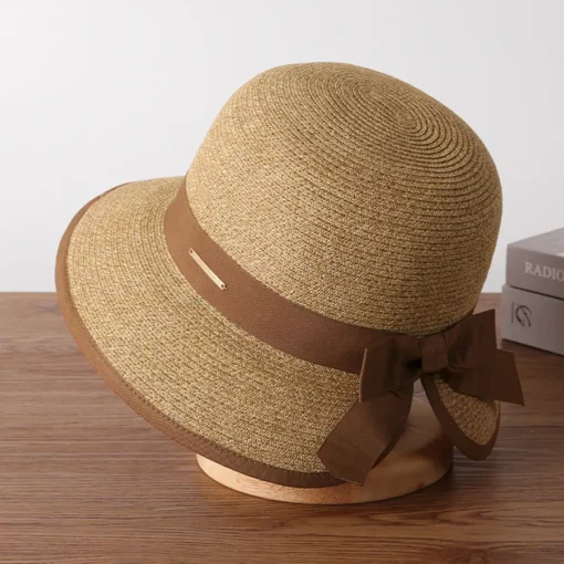 Women’s Summer Big Brimmed Sun Hat for Outdoor Travel - Image 5