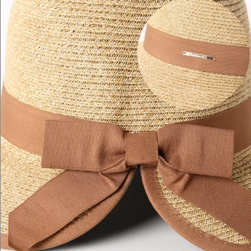 Women’s Summer Big Brimmed Sun Hat for Outdoor Travel - Image 3