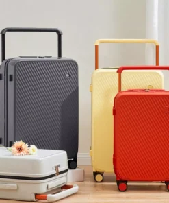 Wide Handle Travel Luggage Suitcase