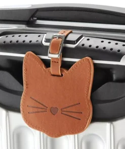 Cute Cartoon Cat Luggage Tag