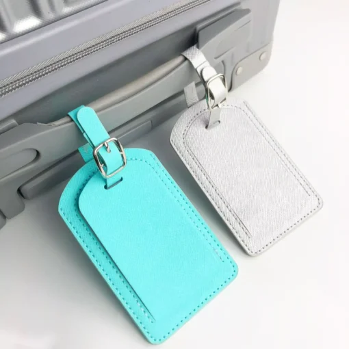 Durable PU Leather Luggage Tag – Secure Your Baggage with Style - Image 4