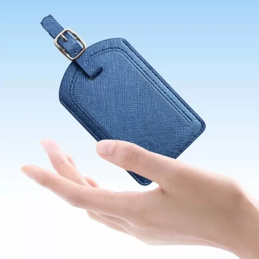 Durable PU Leather Luggage Tag – Secure Your Baggage with Style - Image 5