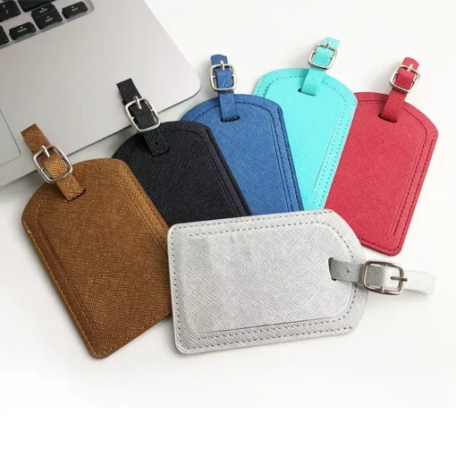 Durable PU Leather Luggage Tag – Secure Your Baggage with Style - Image 2