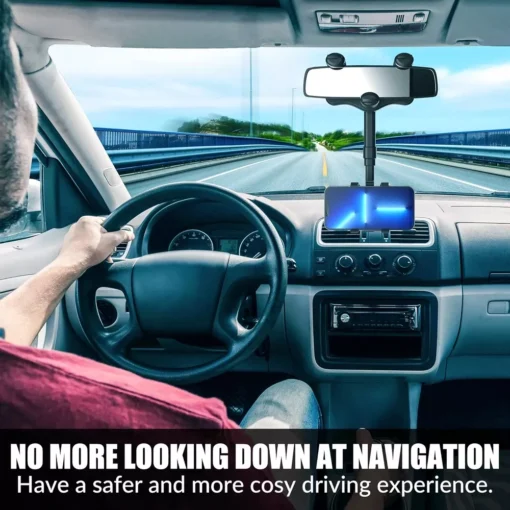 Rotatable and Retractable Car Phone Holder - Image 4