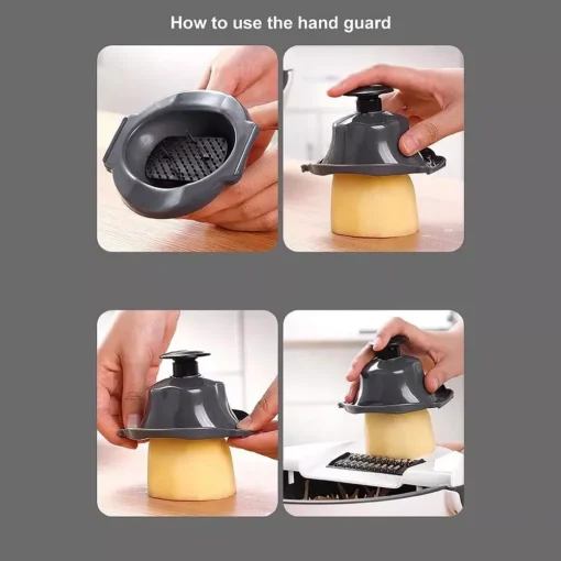 Multifunctional 9-in-1 Vegetable Slicer with Drain Basket - Image 5