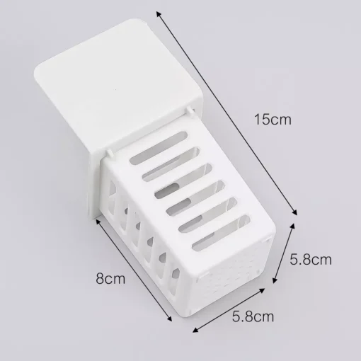Multi-Purpose Wall-Mounted Toothbrush and Cosmetic Holder with Suction Cup - Image 7