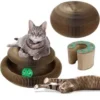 Foldable Magic Organ Cat Scratcher with Toy Ball – Multi-Shape Durable Climbing and Sleeping Board for Cats