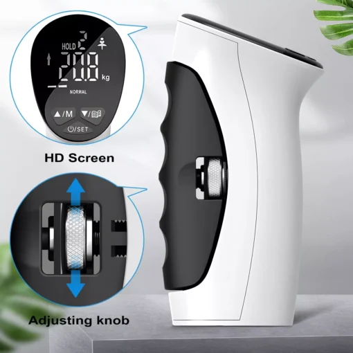 Smart Digital Hand Grip Strength Trainer with Adjustable Resistance and Memory Function - Image 6