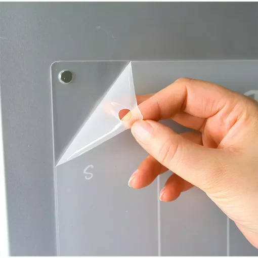 Clear Acrylic Magnetic Fridge Calendar Board - Image 6