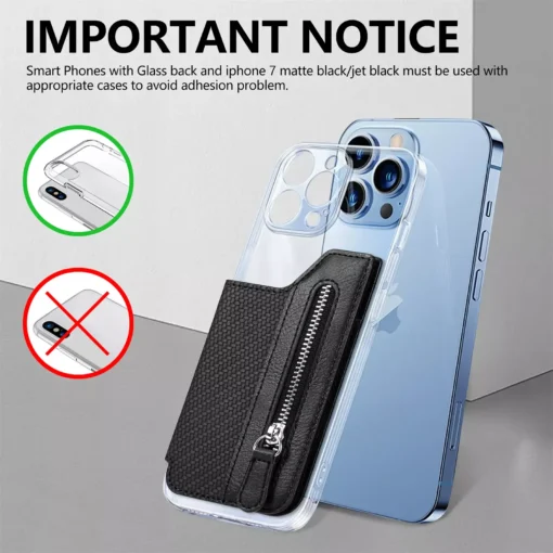 Multi-functional Phone Card Slot Holder Wallet Case - Image 5