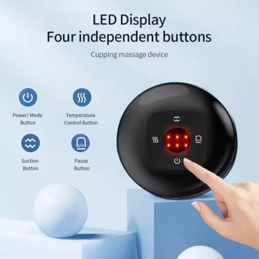 12-Speed Electric Cupping Therapy Massager - Image 5