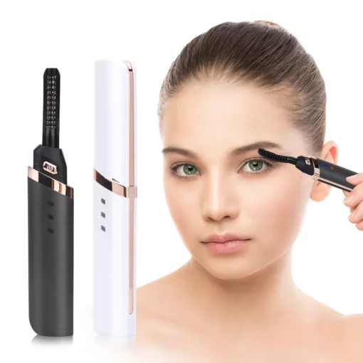 Quick Heating USB Rechargeable Eyelash Curler for Long-Lasting, Natural-Looking Curls - Image 11