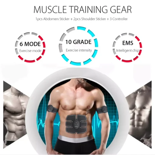 Smart Fitness EMS Muscle Stimulator - Image 3