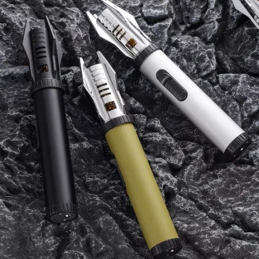 360° Outdoor Windproof Turbine Torch Lighter - Image 4