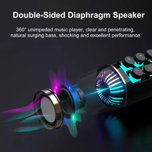 RGB Speaker Subwoofer with HiFi Bass - Image 4