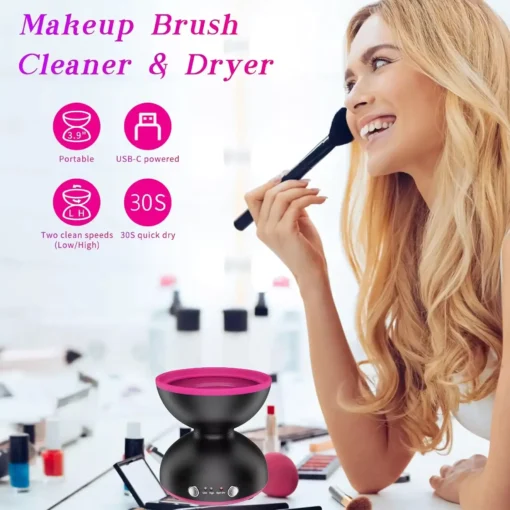 Electric USB Makeup Brush Cleaner & Dryer - Image 2