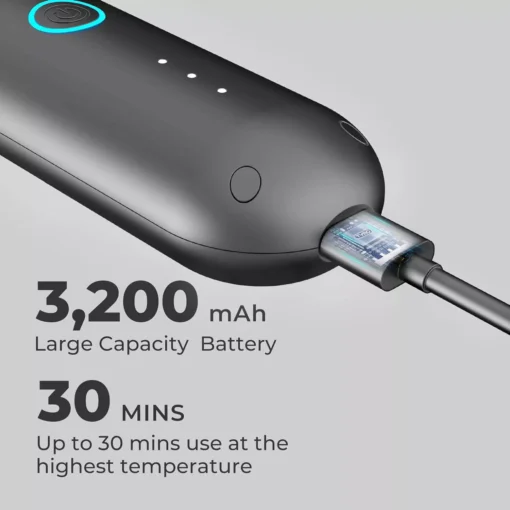 Wireless Dual-Purpose Mini Hair Straightener & Curler with Ionic Technology - Image 4